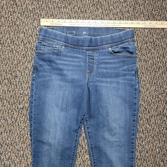 Levi's Stretch Waistband Denim Jeggings Stretch Waistband Jeans Size 29 - Picture 6 of 14